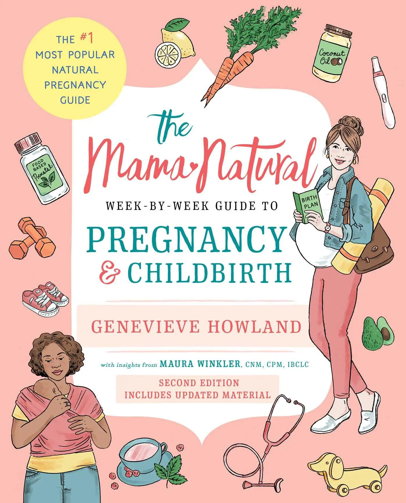 Cover: 9781668005248 | The Mama Natural Week-by-Week Guide to Pregnancy and Childbirth | Buch