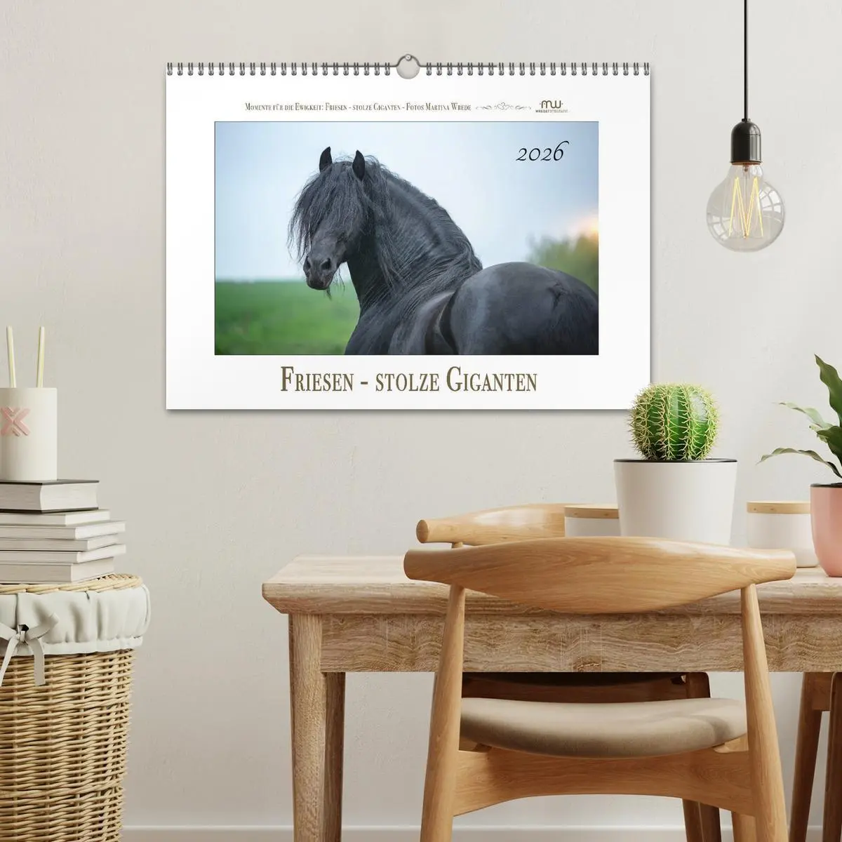 Bild: 9783457795248 | Friesen - stolze Giganten (Wandkalender 2026 DIN A3 quer), CALVENDO...