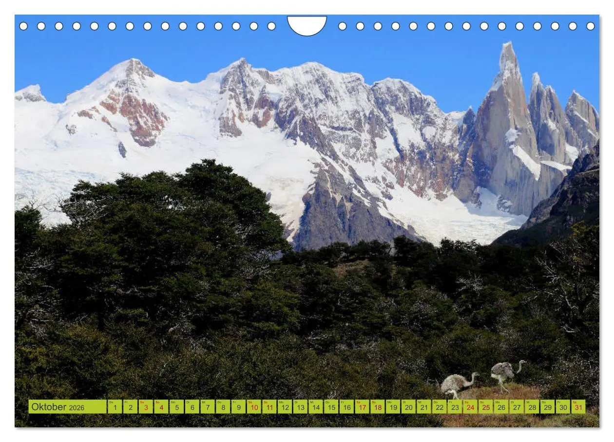 Bild: 9783457935248 | Märchenwelt Patagonien (Wandkalender 2026 DIN A4 quer), CALVENDO...