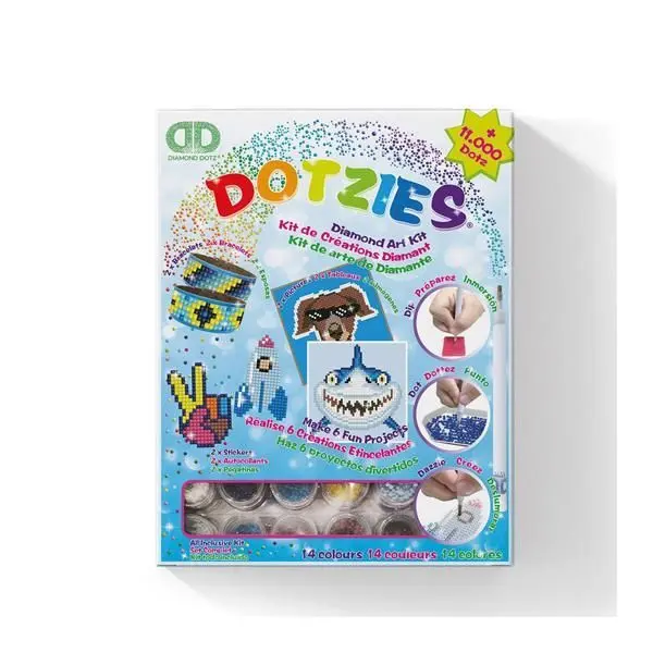 Cover: 4897073245348 | Dotzies by Diamond Dotz Set Cool | Kit (Bastelset) | 2524534 | Deutsch