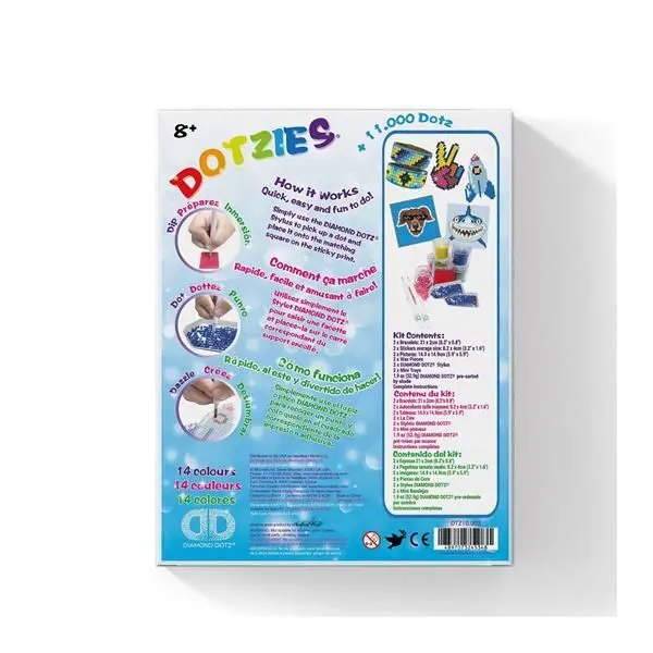 Bild: 4897073245348 | Dotzies by Diamond Dotz Set Cool | Kit (Bastelset) | 2524534 | Deutsch