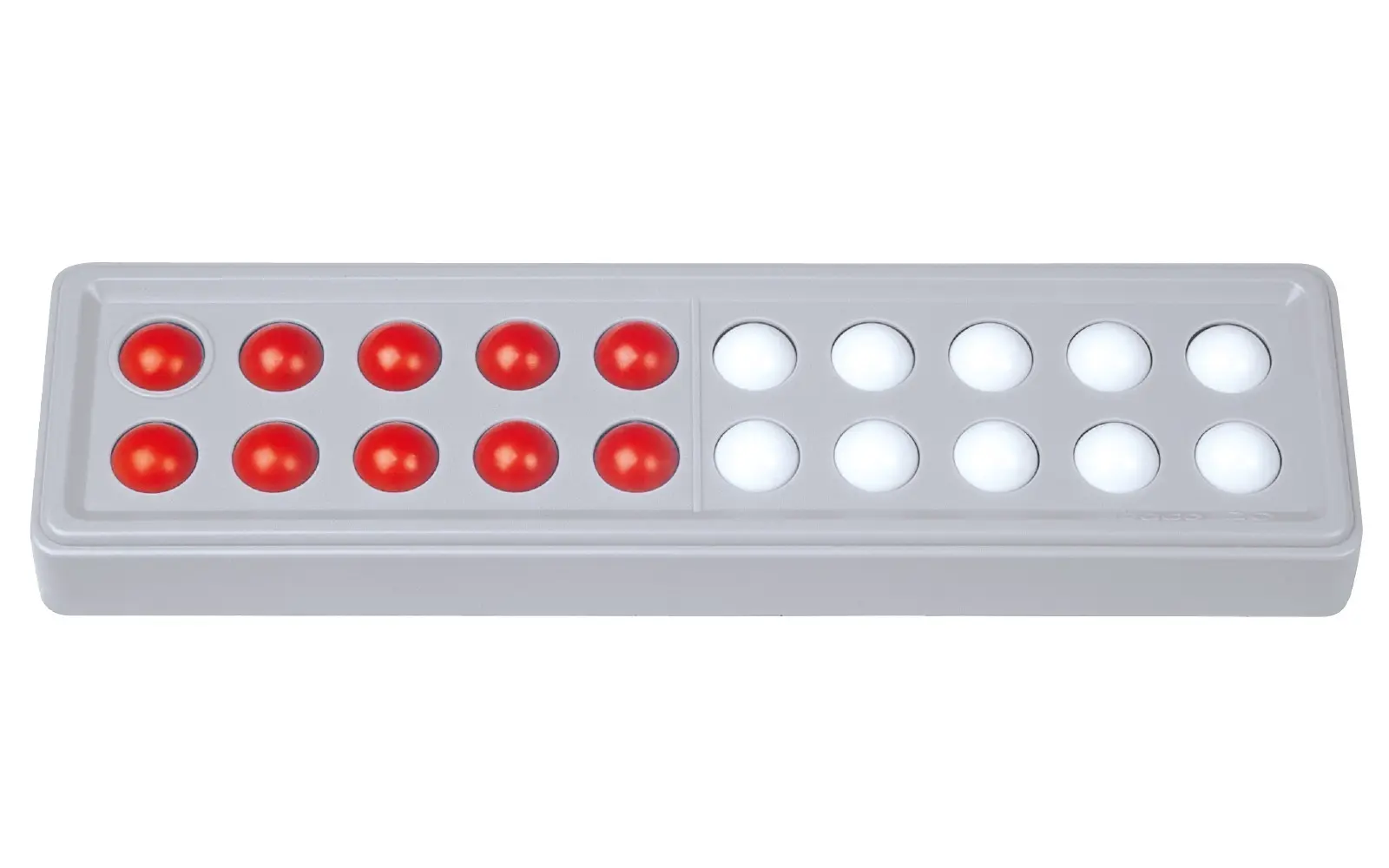 Cover: 9783039765348 | SCHUBI Abaco 20. Modell C 5/5 Kugeln parallel (rot/weiß) | Wentzke