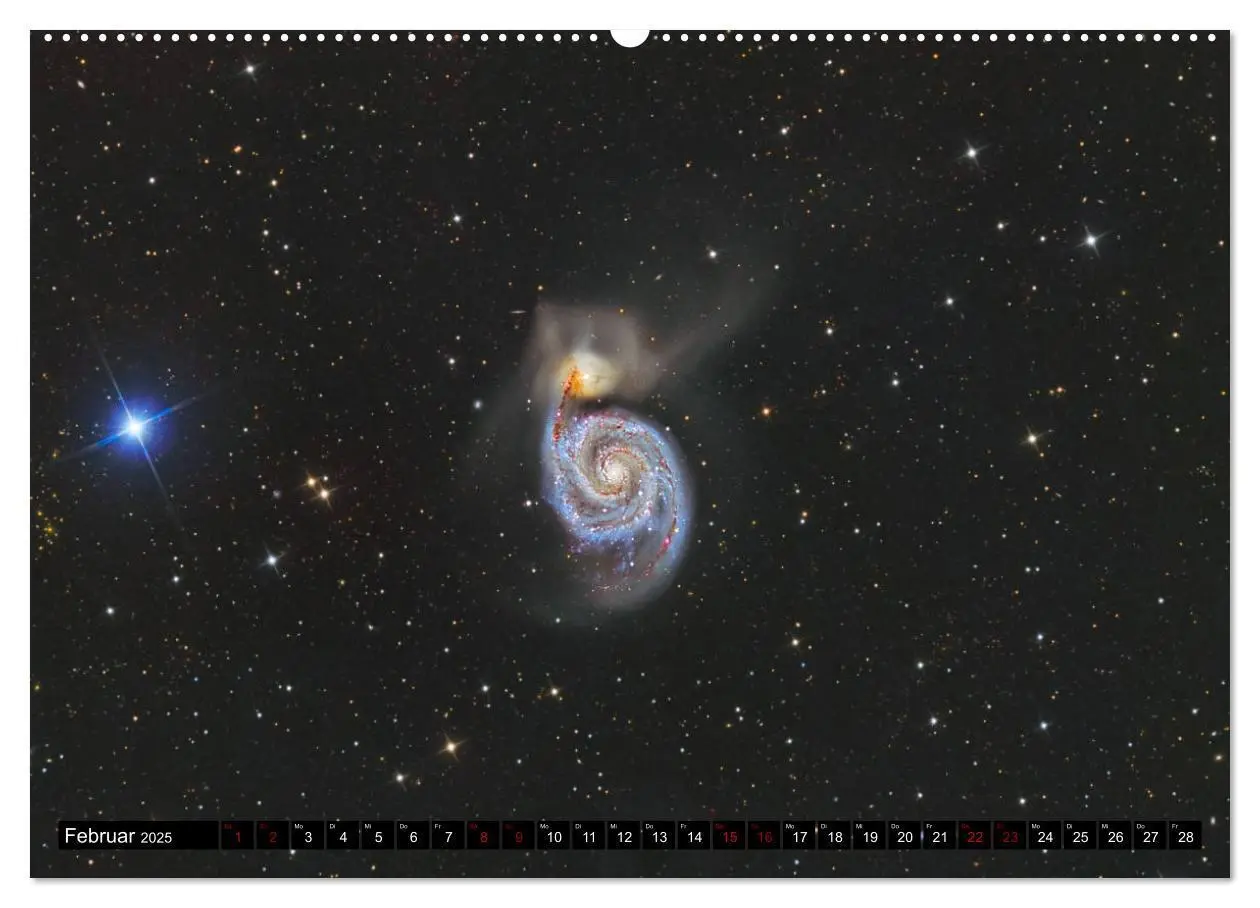 Bild: 9783435385348 | Galaxien des Nordhimmels (hochwertiger Premium Wandkalender 2025...