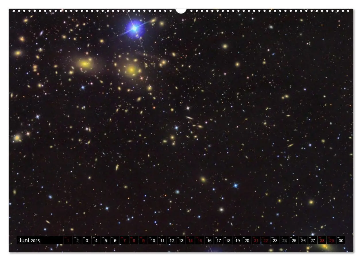 Bild: 9783435385348 | Galaxien des Nordhimmels (hochwertiger Premium Wandkalender 2025...