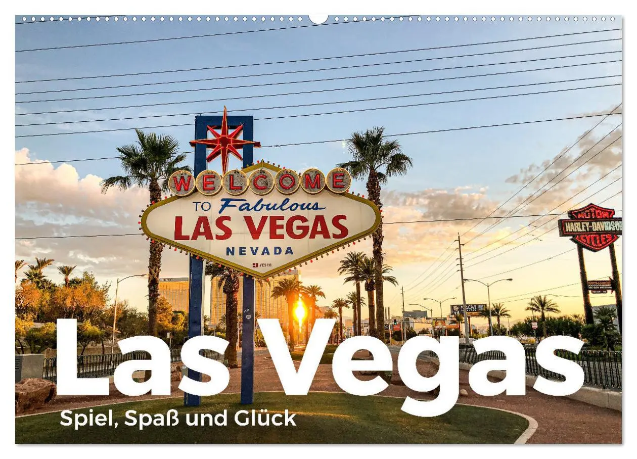 Cover: 9783457615348 | Las Vegas - Spiel, Spaß und Glück (Wandkalender 2026 DIN A2 quer),...