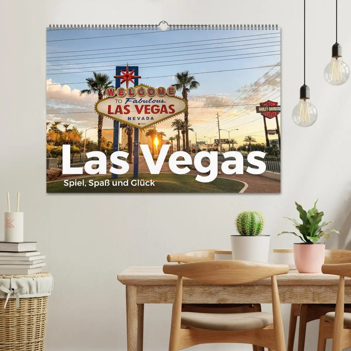 Bild: 9783457615348 | Las Vegas - Spiel, Spaß und Glück (Wandkalender 2026 DIN A2 quer),...