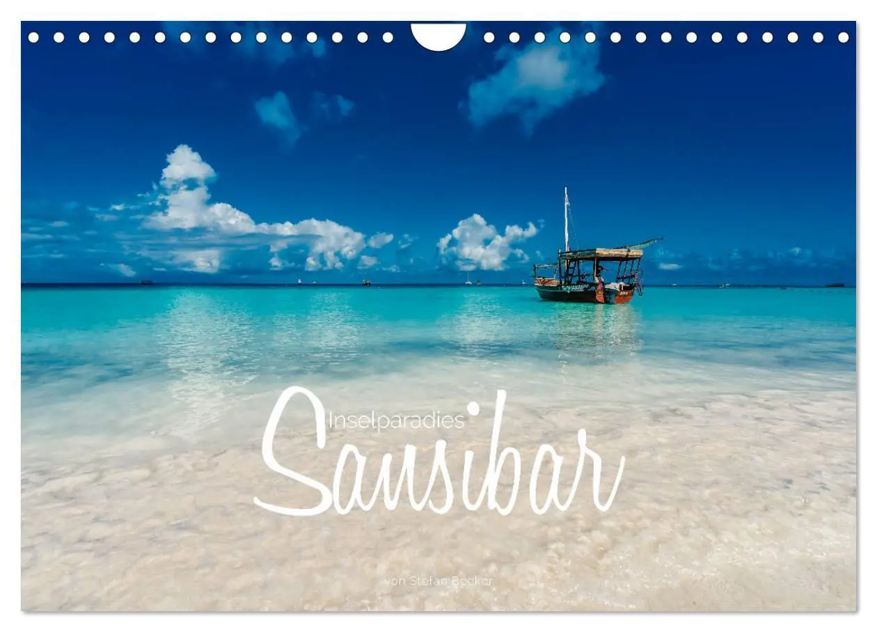 Cover: 9783457855348 | Inselparadies Sansibar (Wandkalender 2026 DIN A4 quer), CALVENDO...