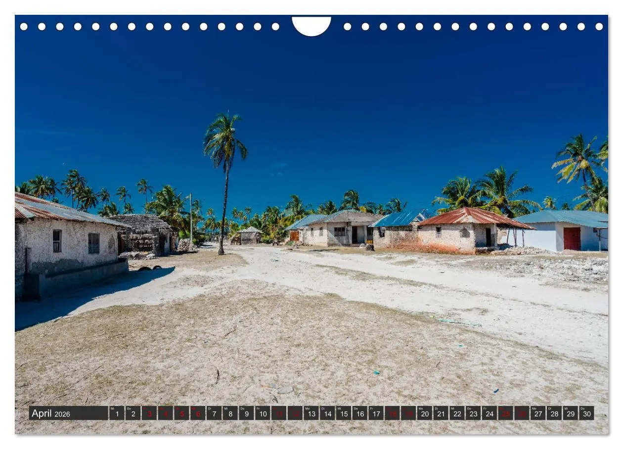 Bild: 9783457855348 | Inselparadies Sansibar (Wandkalender 2026 DIN A4 quer), CALVENDO...