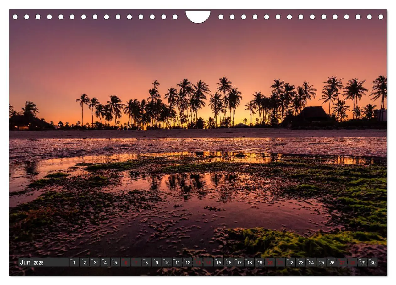 Bild: 9783457855348 | Inselparadies Sansibar (Wandkalender 2026 DIN A4 quer), CALVENDO...