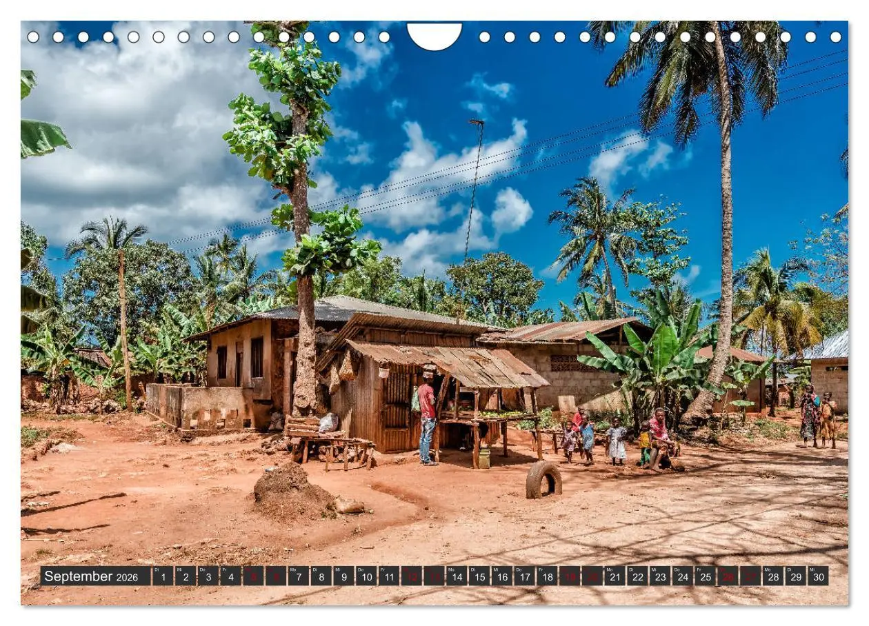 Bild: 9783457855348 | Inselparadies Sansibar (Wandkalender 2026 DIN A4 quer), CALVENDO...