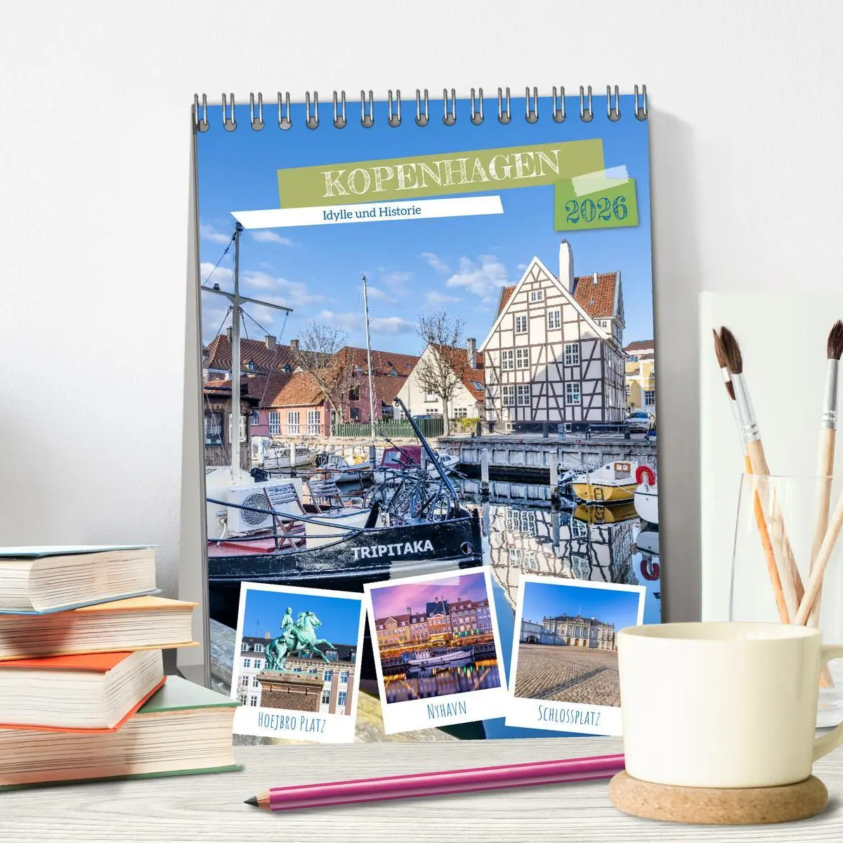 Bild: 9783516325348 | KOPENHAGEN Idylle und Historie (Tischkalender 2026 DIN A5 hoch),...