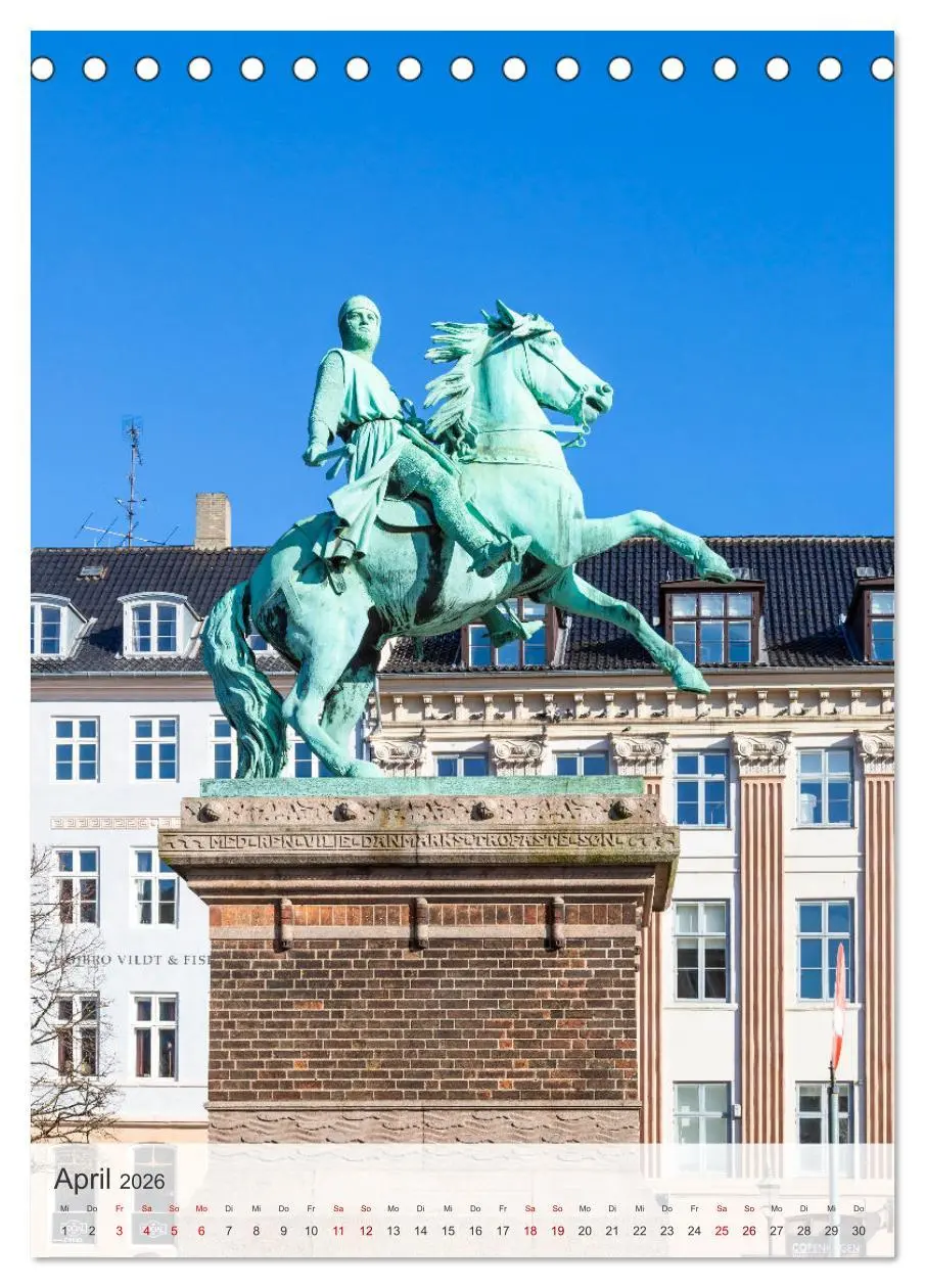 Bild: 9783516325348 | KOPENHAGEN Idylle und Historie (Tischkalender 2026 DIN A5 hoch),...
