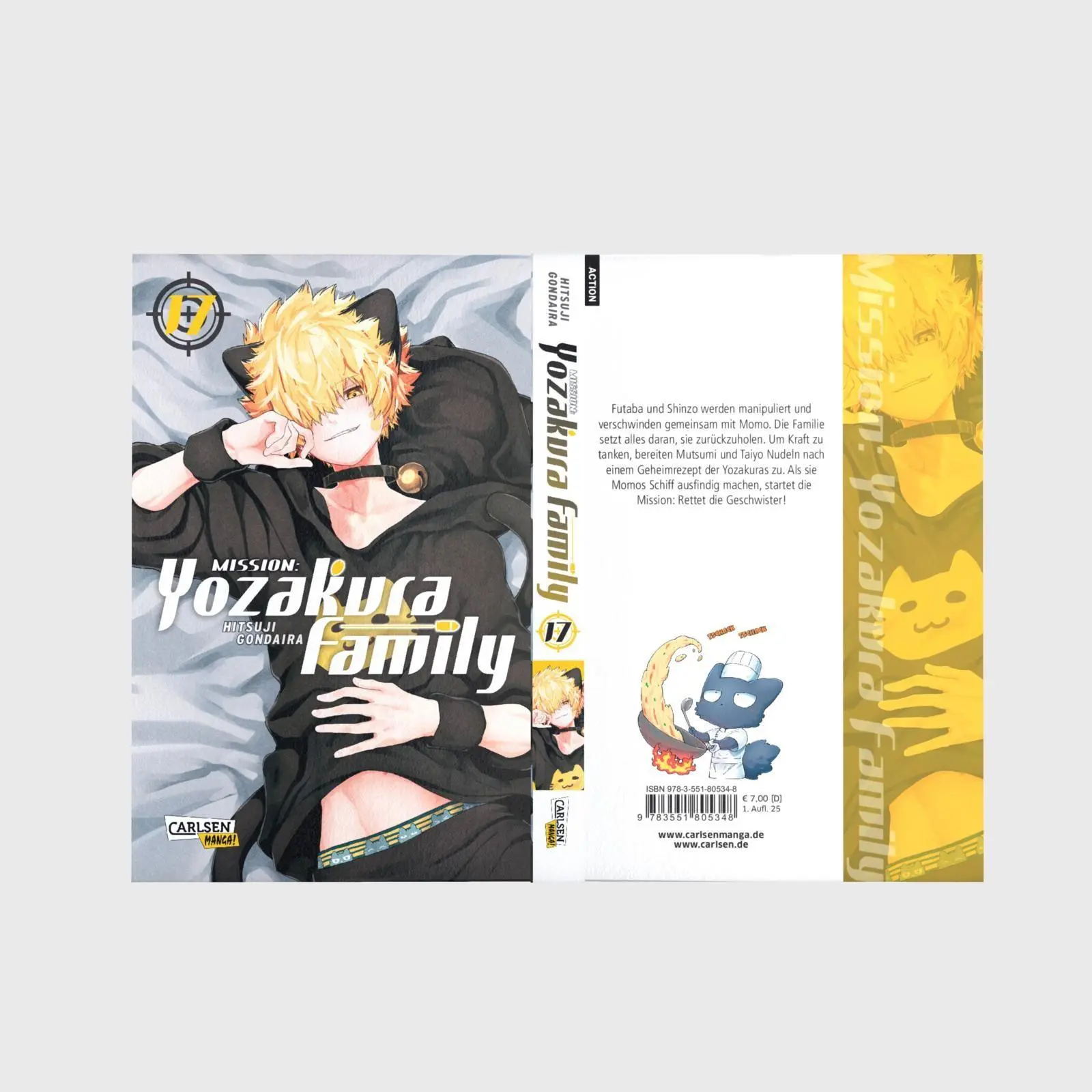 Bild: 9783551805348 | Mission: Yozakura Family 17 | Hitsuji Gondaira | Taschenbuch | 192 S.