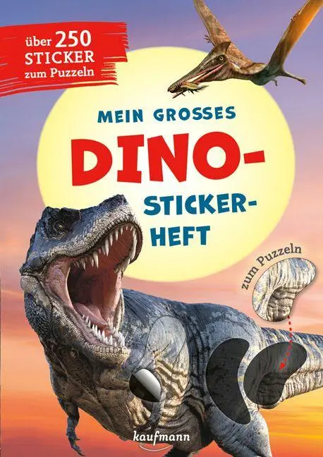 Cover: 9783780665348 | Mein großes Dino-Stickerheft | über 250 Sticker zum Puzzeln | 32 S.