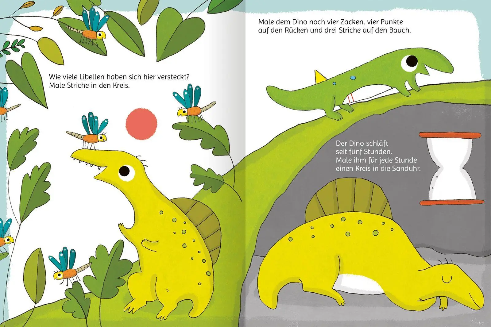 Bild: 9783845865348 | Lustige Dino-Rätsel | Labyrinthe, Punkterätsel und vieles mehr | Buch