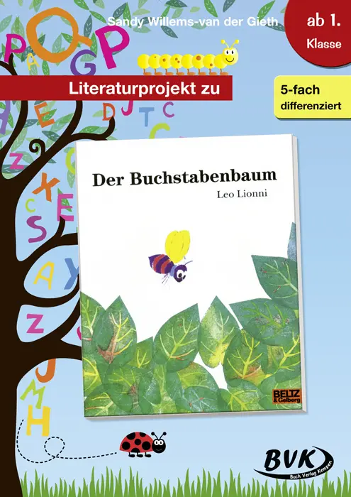 Cover: 9783867405348 | Literaturprojekt zu "Der Buchstabenbaum" | Sandy Willems-van der Gieth
