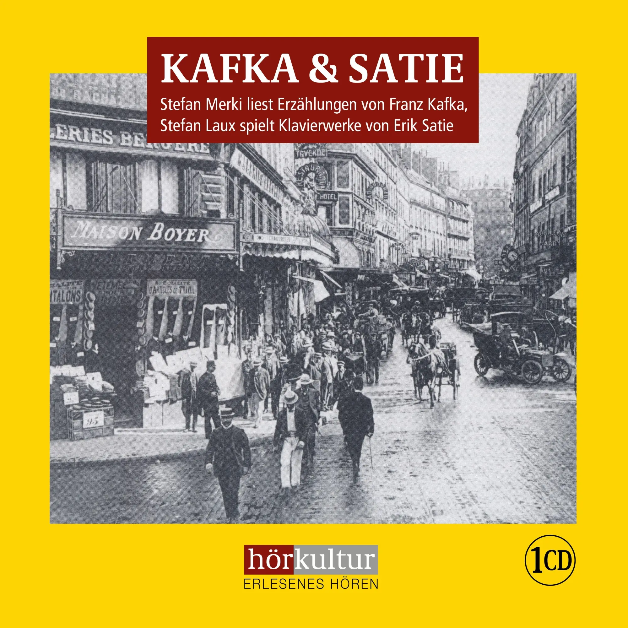 Cover: 9783906935348 | Kafka &amp; Satie | Franz Kafka | Audio-CD | Deutsch | 2018