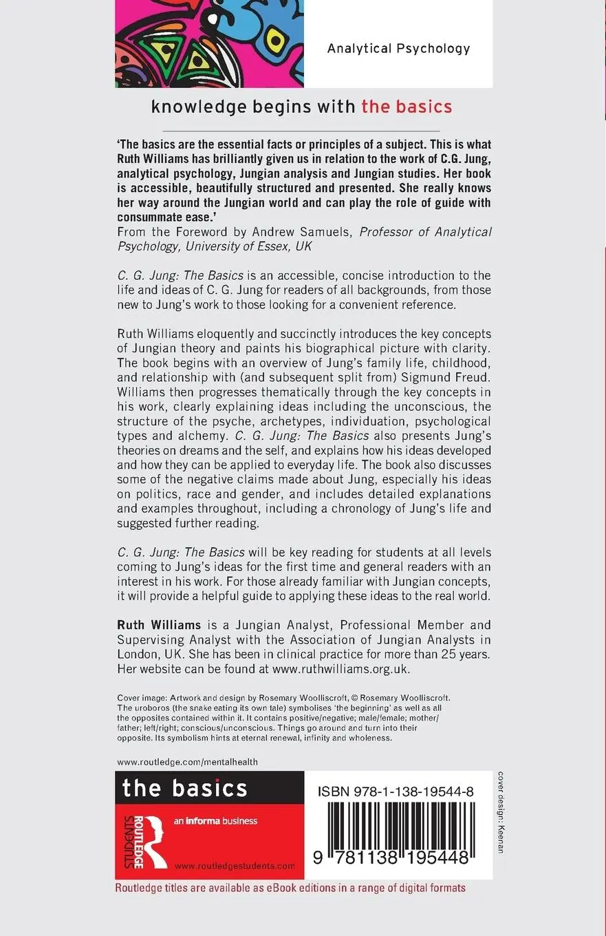 Rückseite: 9781138195448 | C. G. Jung | The Basics | Ruth Williams | Taschenbuch | Englisch