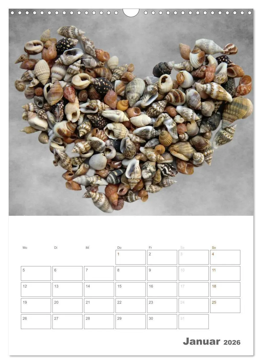 Bild: 9783516485448 | Herzen (Wandkalender 2026 DIN A3 hoch), CALVENDO Monatskalender | Otto