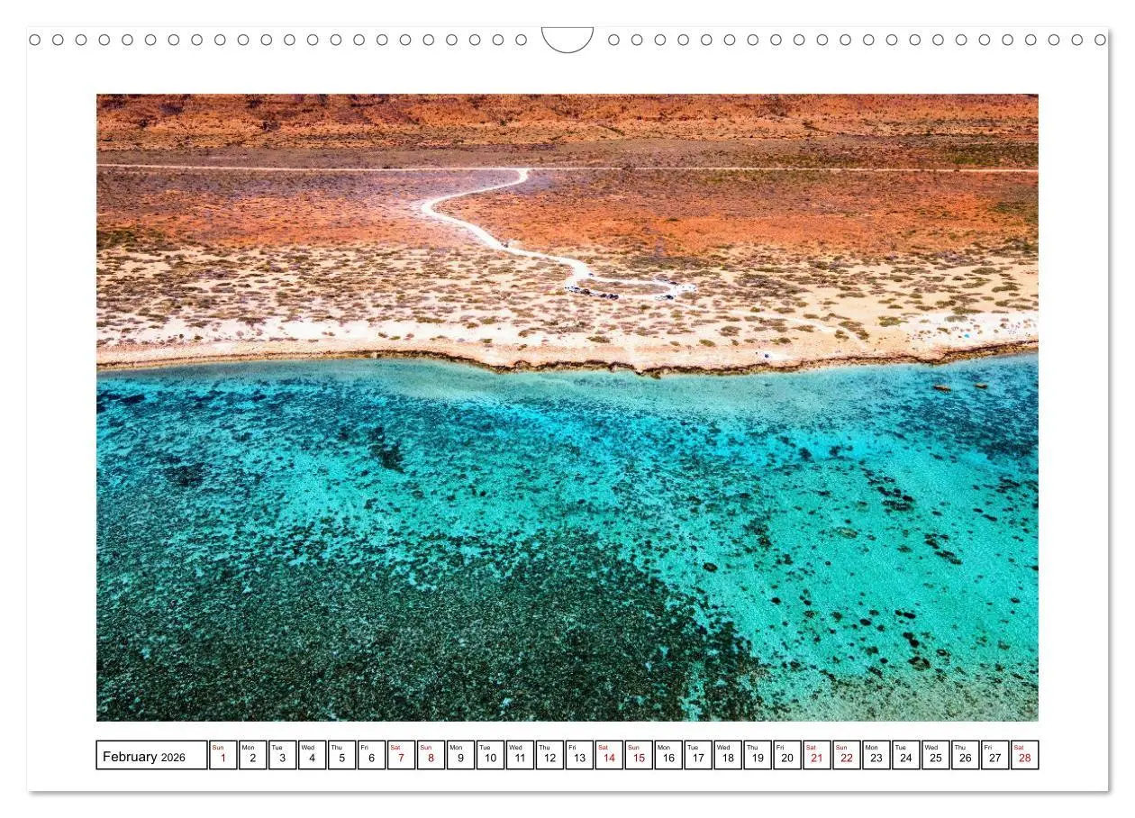Bild: 9783516555448 | Seascapes of Western Australia (Wall Calendar 2026 DIN A3...