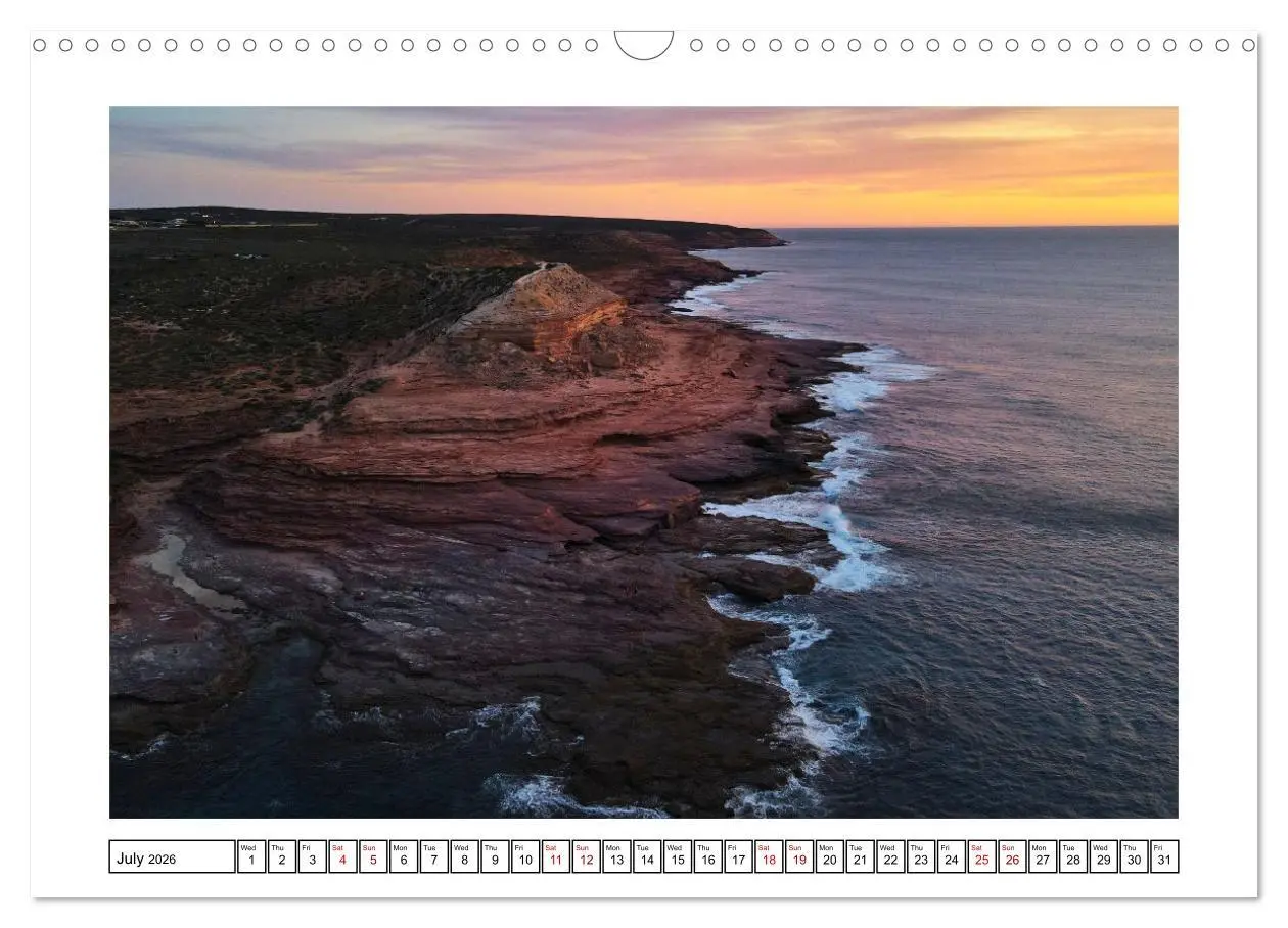 Bild: 9783516555448 | Seascapes of Western Australia (Wall Calendar 2026 DIN A3...