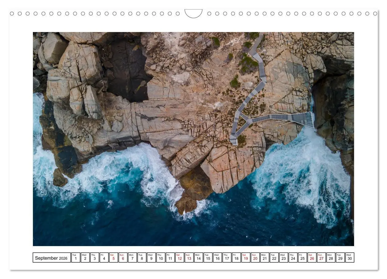 Bild: 9783516555448 | Seascapes of Western Australia (Wall Calendar 2026 DIN A3...