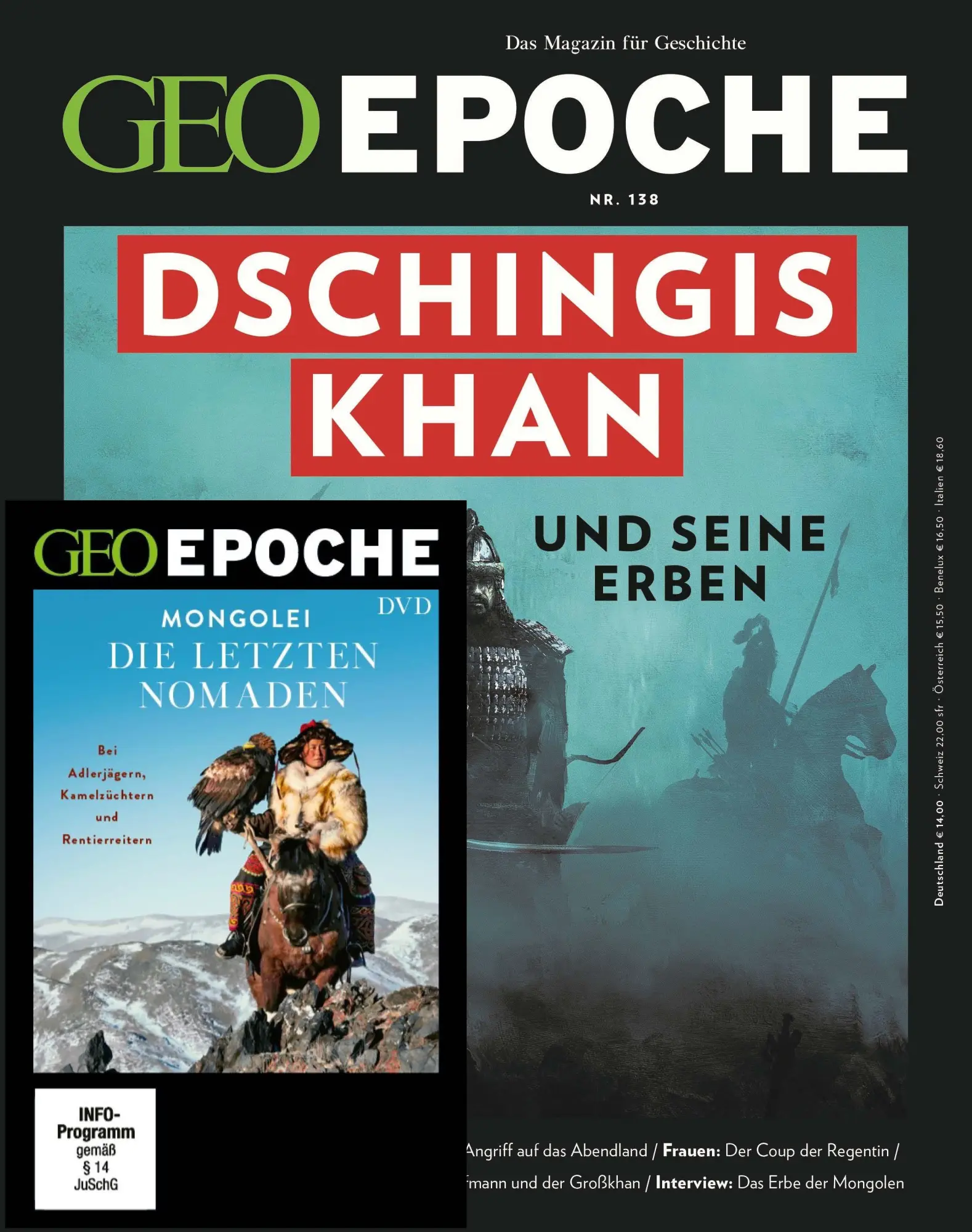 GEO Epoche DVD 138/2026 - Dschingis Khan und seine Erben