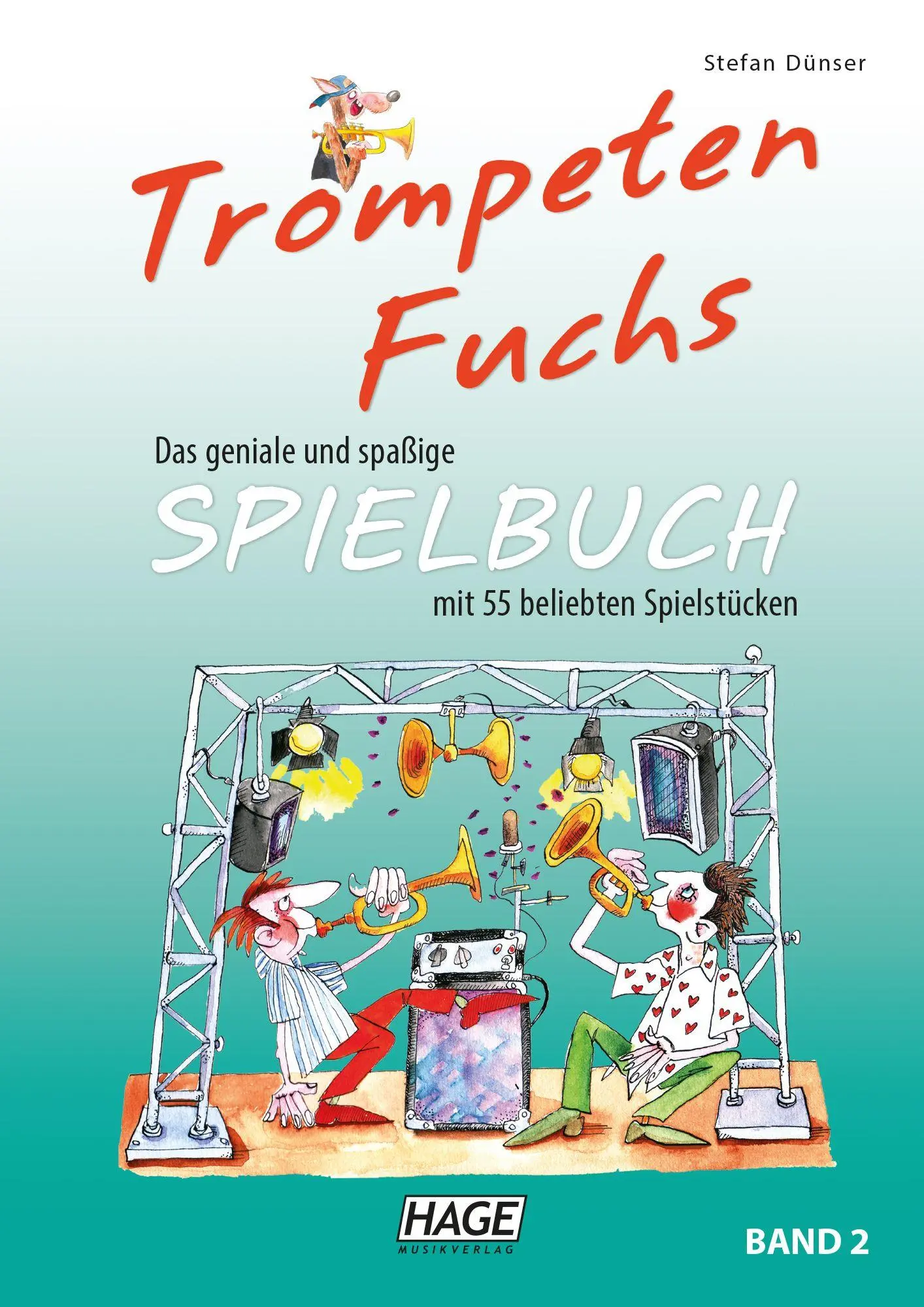 Cover: 9783866265448 | Trompeten Fuchs Spielbuch, Band 2 | Stefan Dünser | Broschüre | 80 S.
