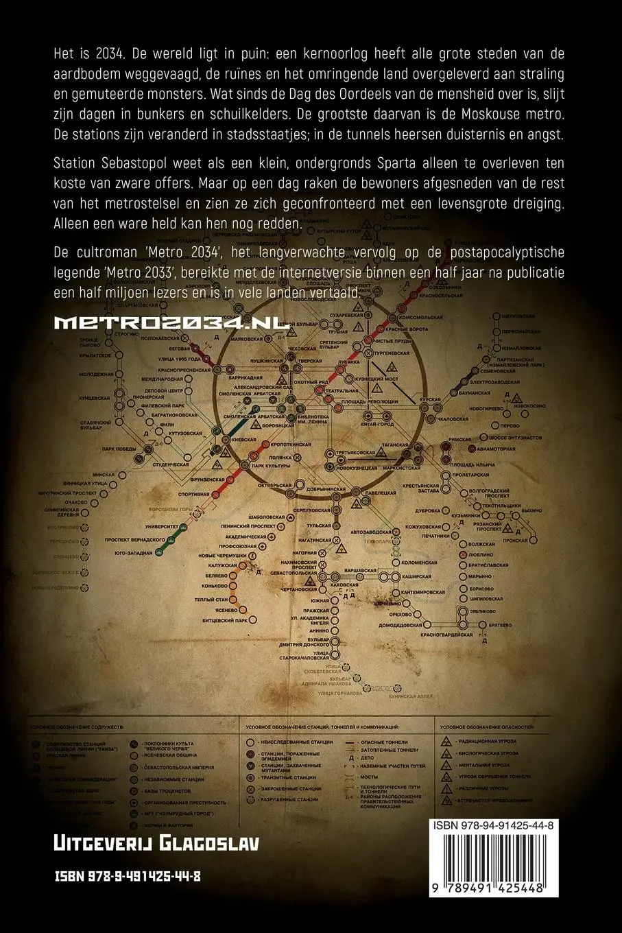 Rückseite: 9789491425448 | METRO 2034 | Dmitry Glukhovsky | Taschenbuch | Kartoniert / Broschiert