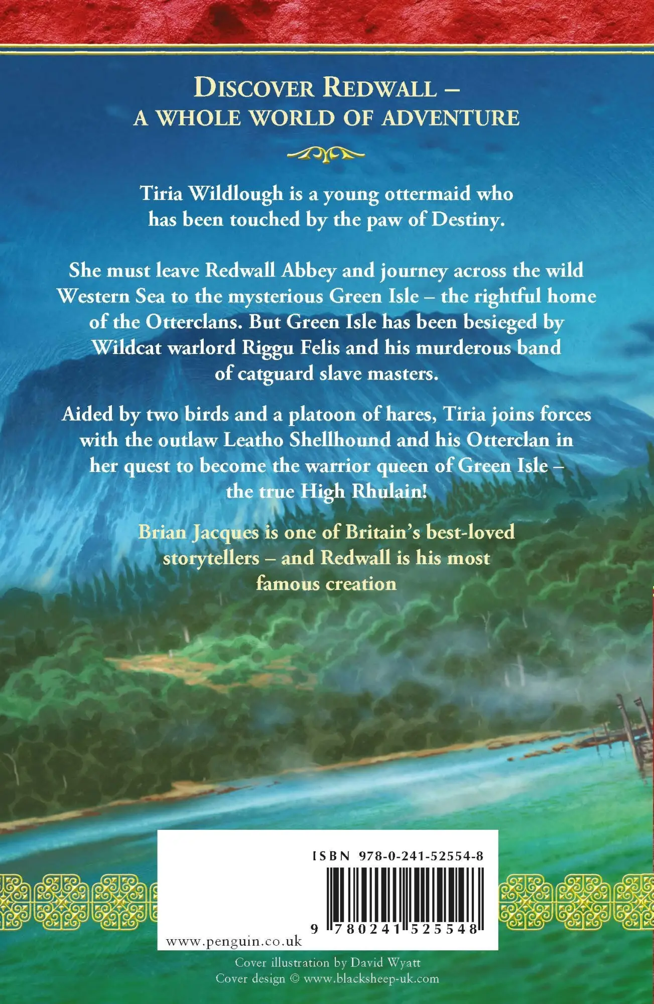 Rückseite: 9780241525548 | High Rhulain | Brian Jacques | Taschenbuch | Englisch | 2021 | Puffin