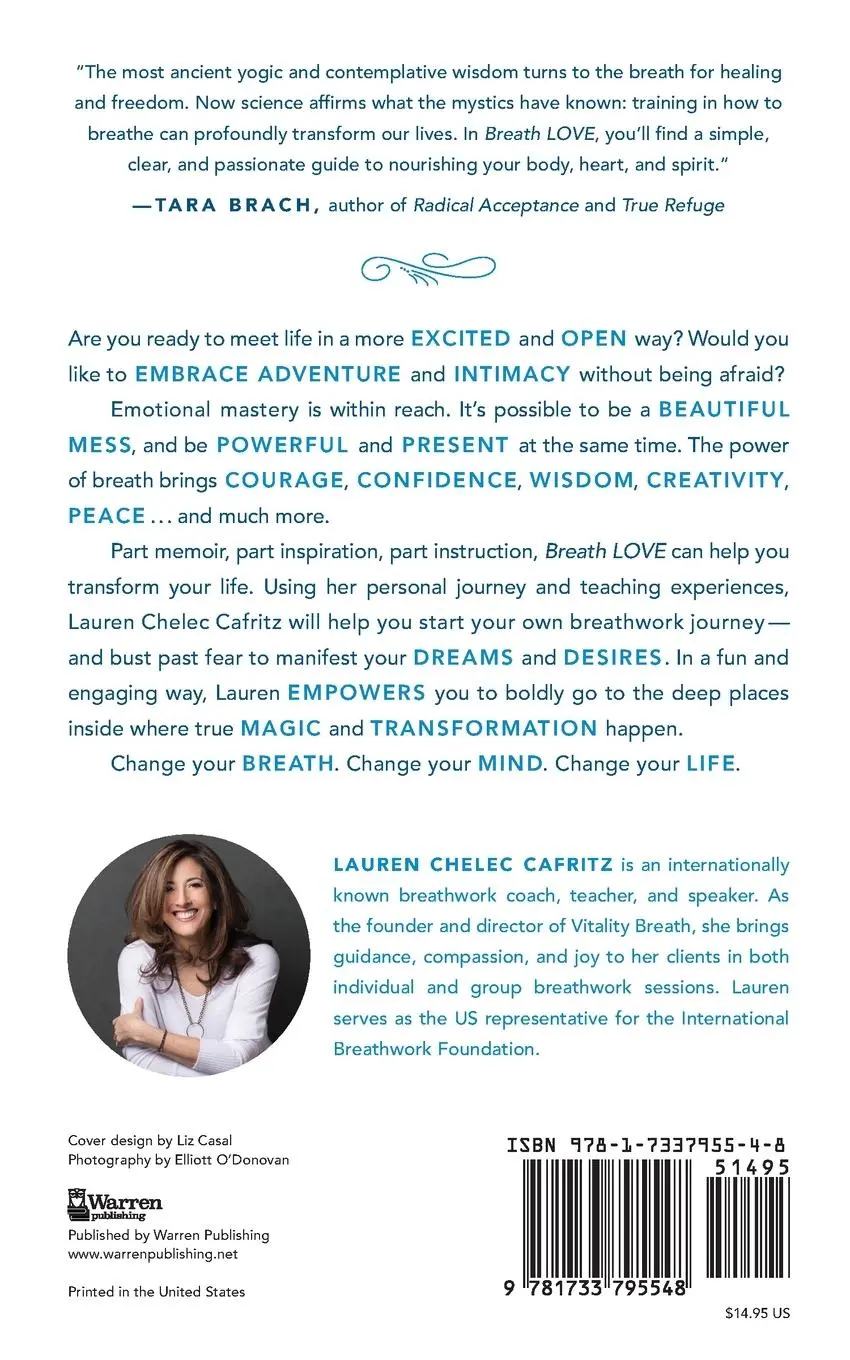 Rückseite: 9781733795548 | Breath Love | Lauren Chelec Cafritz | Taschenbuch | Englisch | 2019