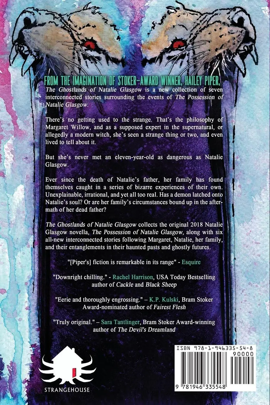 Rückseite: 9781946335548 | The Ghostlands of Natalie Glasgow | Hailey Piper | Taschenbuch | 2024