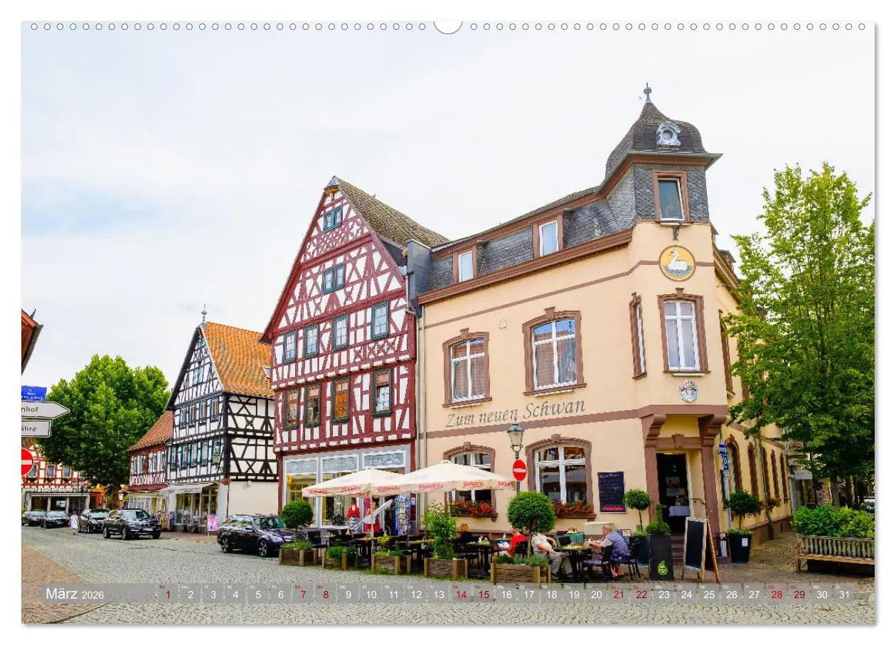 Bild: 9783457385548 | Ein Blick auf Seligenstadt (hochwertiger Premium Wandkalender 2026...