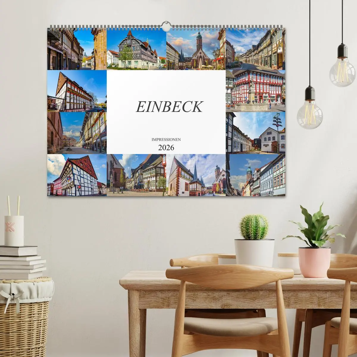 Bild: 9783457695548 | Einbeck Impressionen (Wandkalender 2026 DIN A2 quer), CALVENDO...