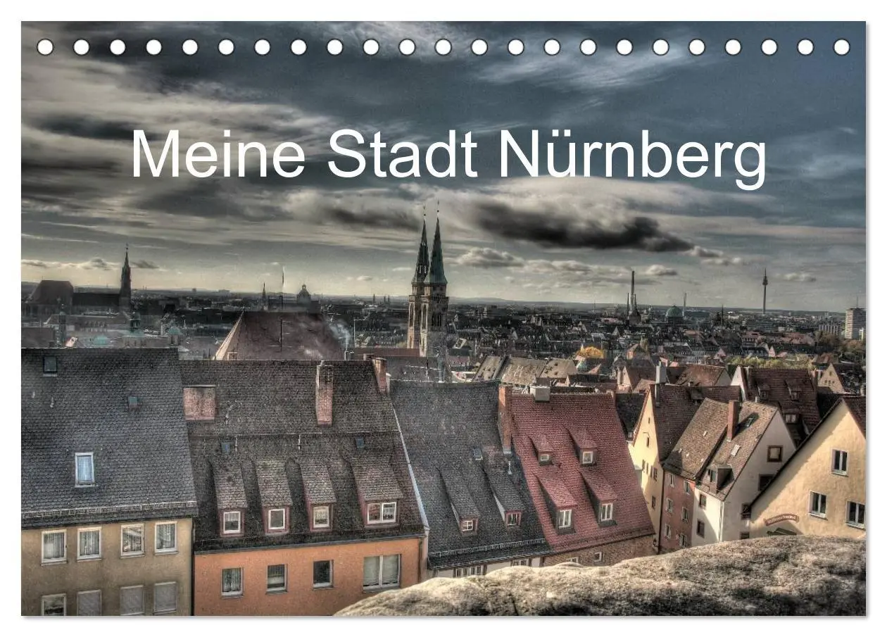 Cover: 9783516165548 | Meine Stadt Nürnberg 2026 (Tischkalender 2026 DIN A5 quer),...