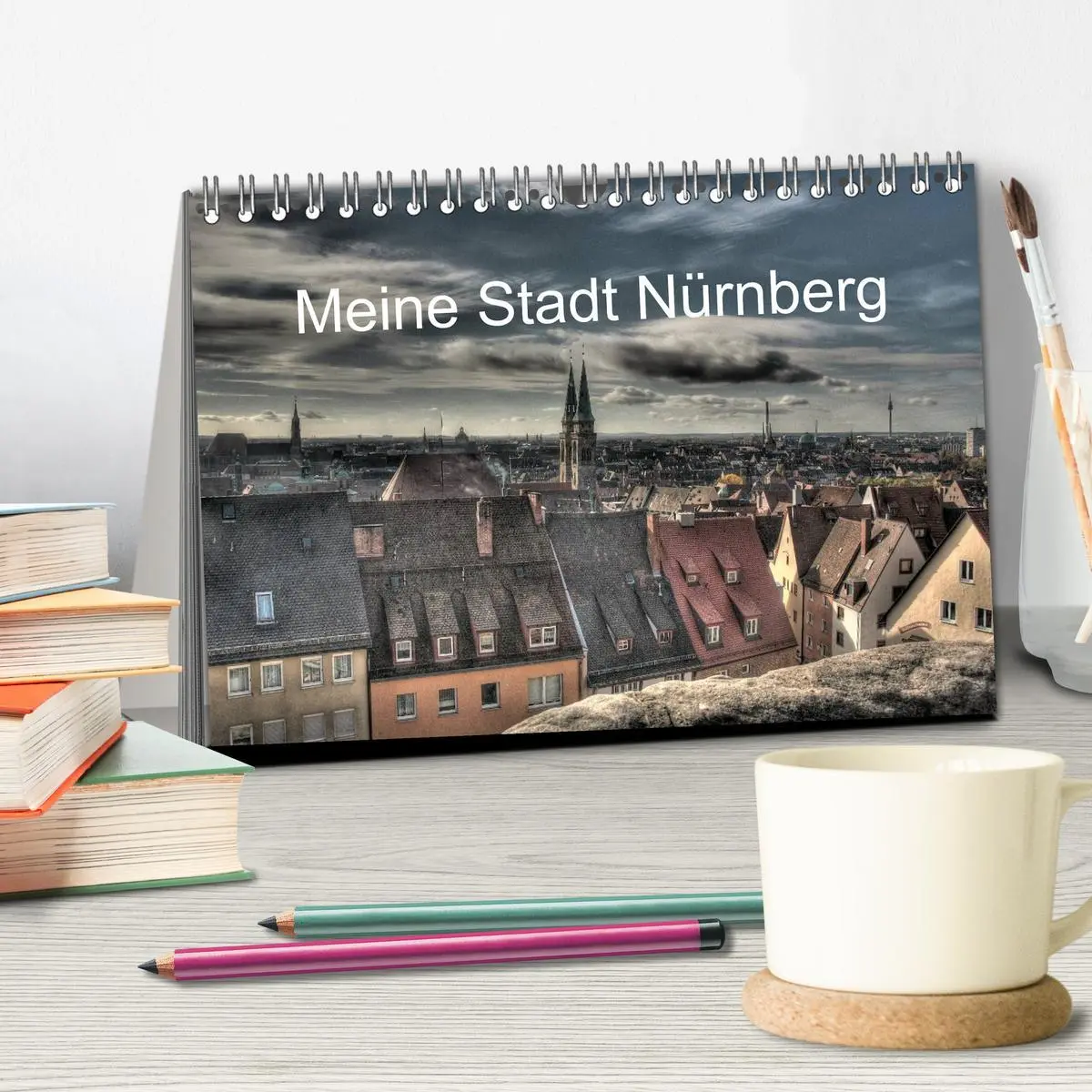 Bild: 9783516165548 | Meine Stadt Nürnberg 2026 (Tischkalender 2026 DIN A5 quer),...