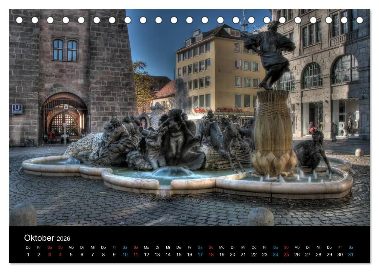 Bild: 9783516165548 | Meine Stadt Nürnberg 2026 (Tischkalender 2026 DIN A5 quer),...