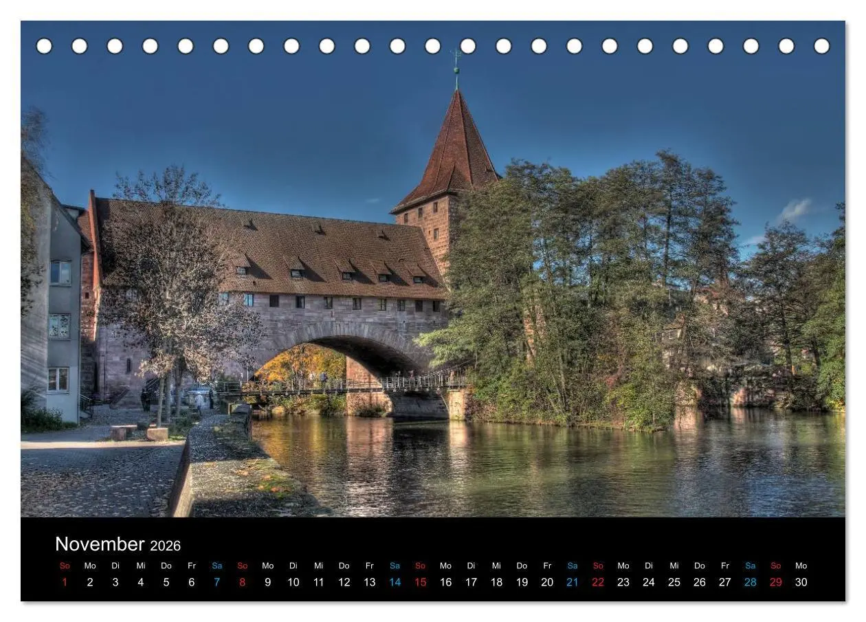 Bild: 9783516165548 | Meine Stadt Nürnberg 2026 (Tischkalender 2026 DIN A5 quer),...