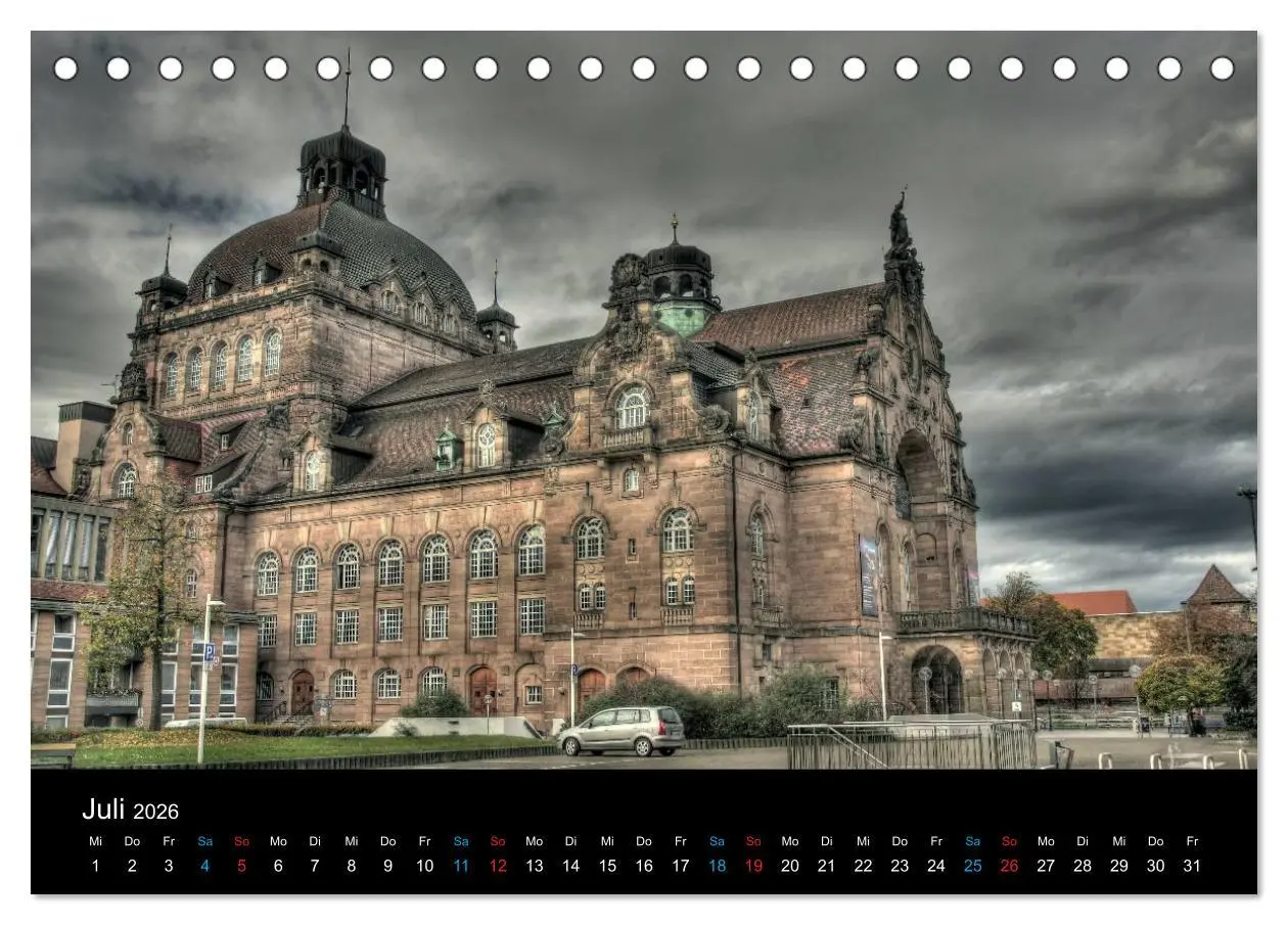 Bild: 9783516165548 | Meine Stadt Nürnberg 2026 (Tischkalender 2026 DIN A5 quer),...