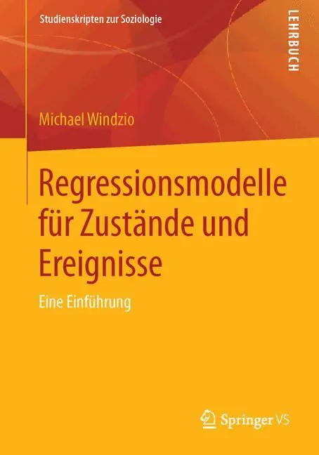 Cover: 9783531155548 | Regressionsmodelle für Zustände und Ereignisse | Eine Einführung | x