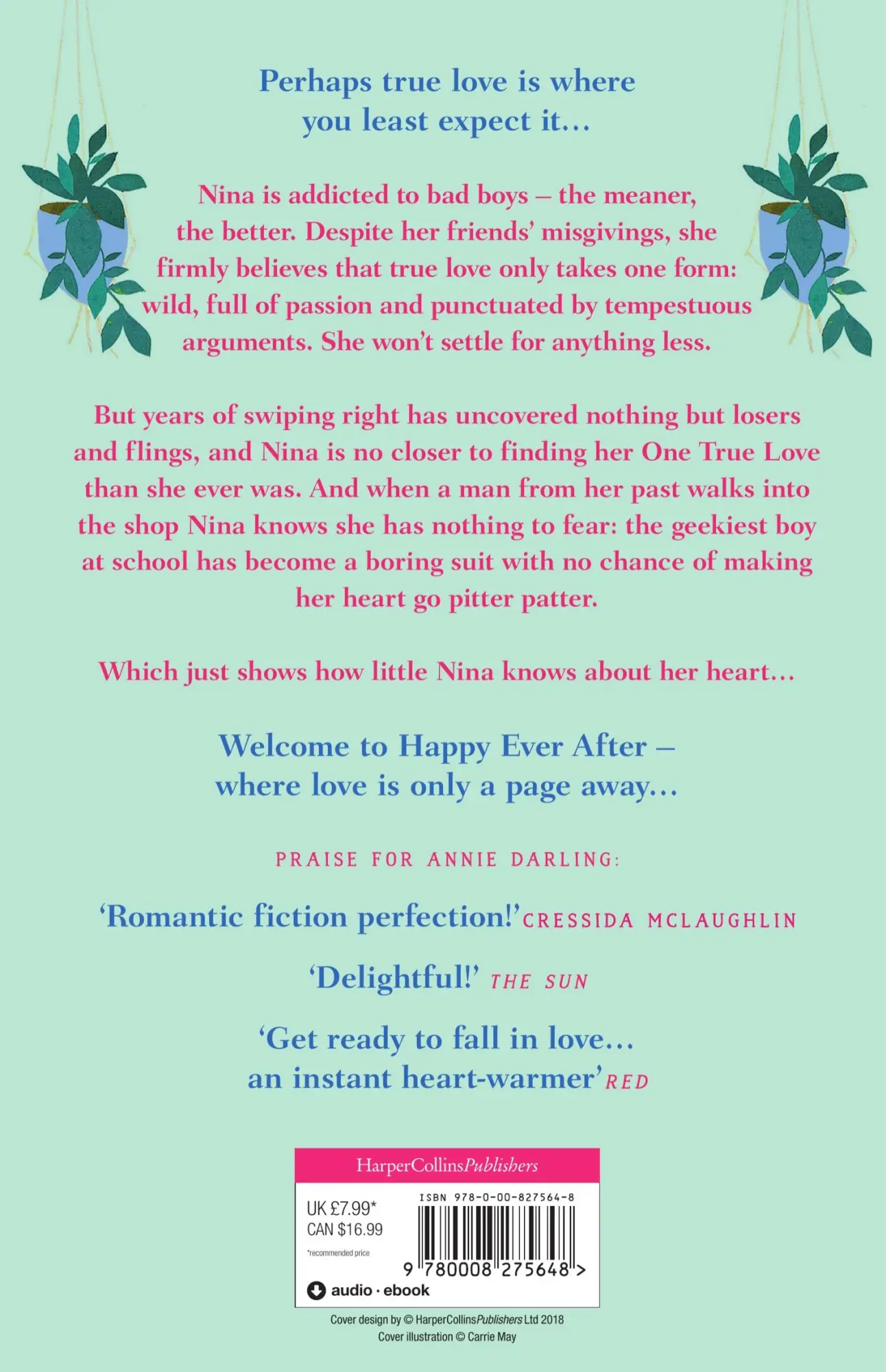 Rückseite: 9780008275648 | Crazy in Love at the Lonely Hearts Bookshop | Annie Darling | Buch