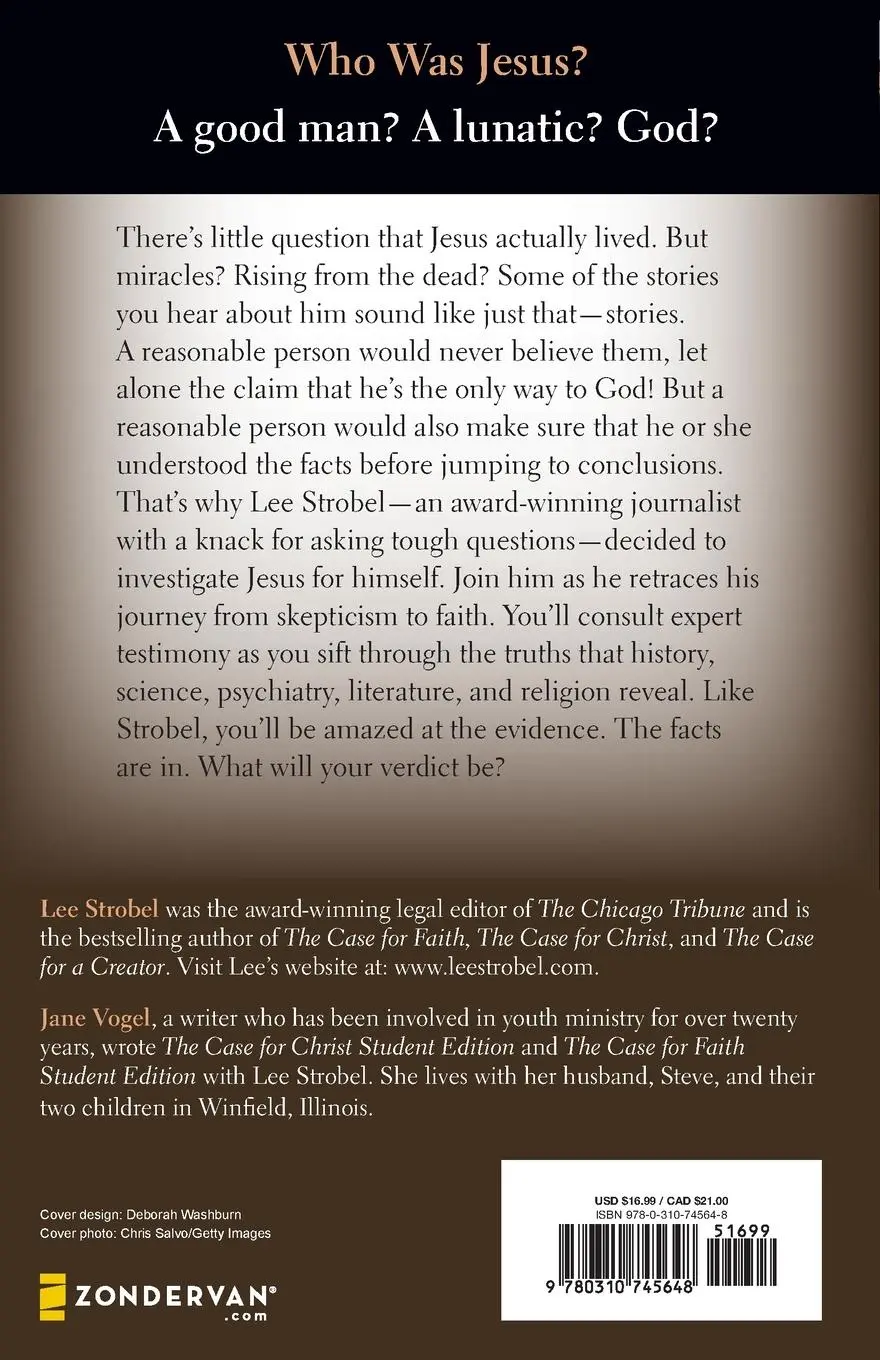 Rückseite: 9780310745648 | The Case for Christ Student Edition | Lee Strobel | Taschenbuch | 2014