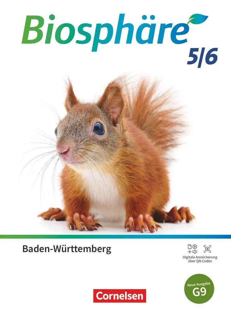 Cover: 9783060115648 | Biosphäre Sekundarstufe I - Band 1: 5./6. Schuljahr - G9...