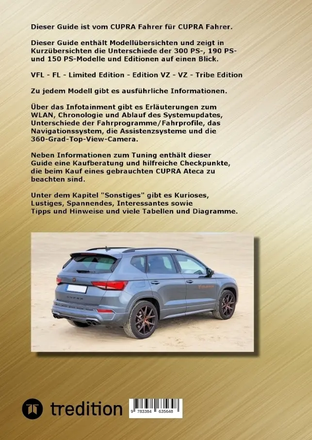 Bild: 9783384635648 | CUPRA Ateca - Der große Guide (SC) | Werner Elsner | Taschenbuch