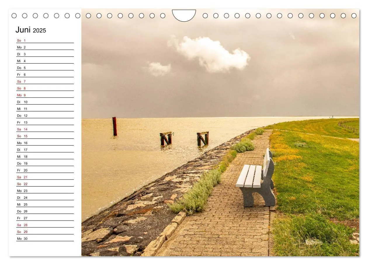 Bild: 9783435115648 | Hallig Hooge - Romantik Pur (Wandkalender 2025 DIN A4 quer),...