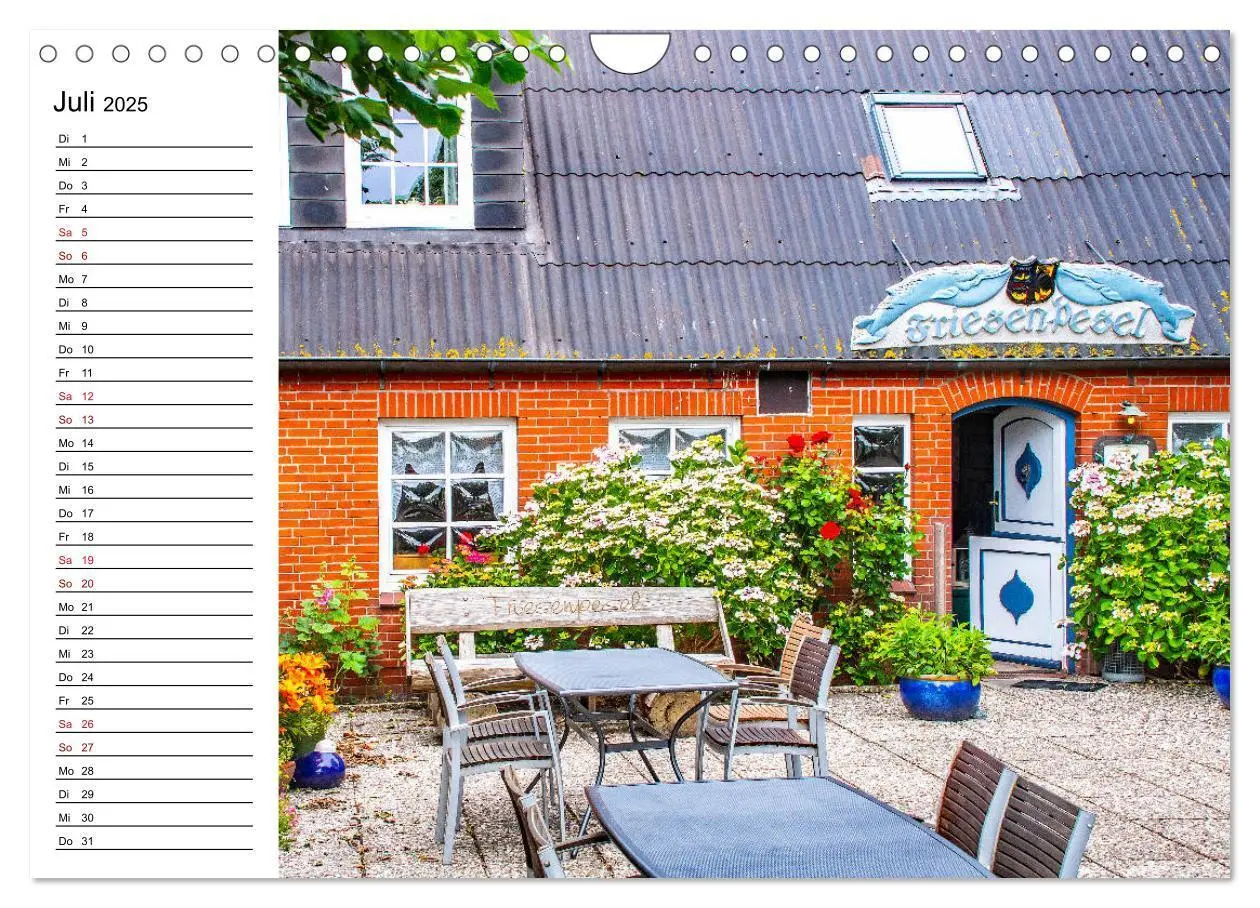 Bild: 9783435115648 | Hallig Hooge - Romantik Pur (Wandkalender 2025 DIN A4 quer),...
