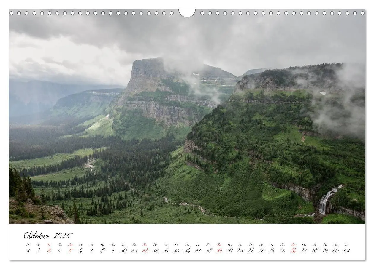 Bild: 9783435665648 | Glacier National Park Montana - USA (Wandkalender 2025 DIN A3...