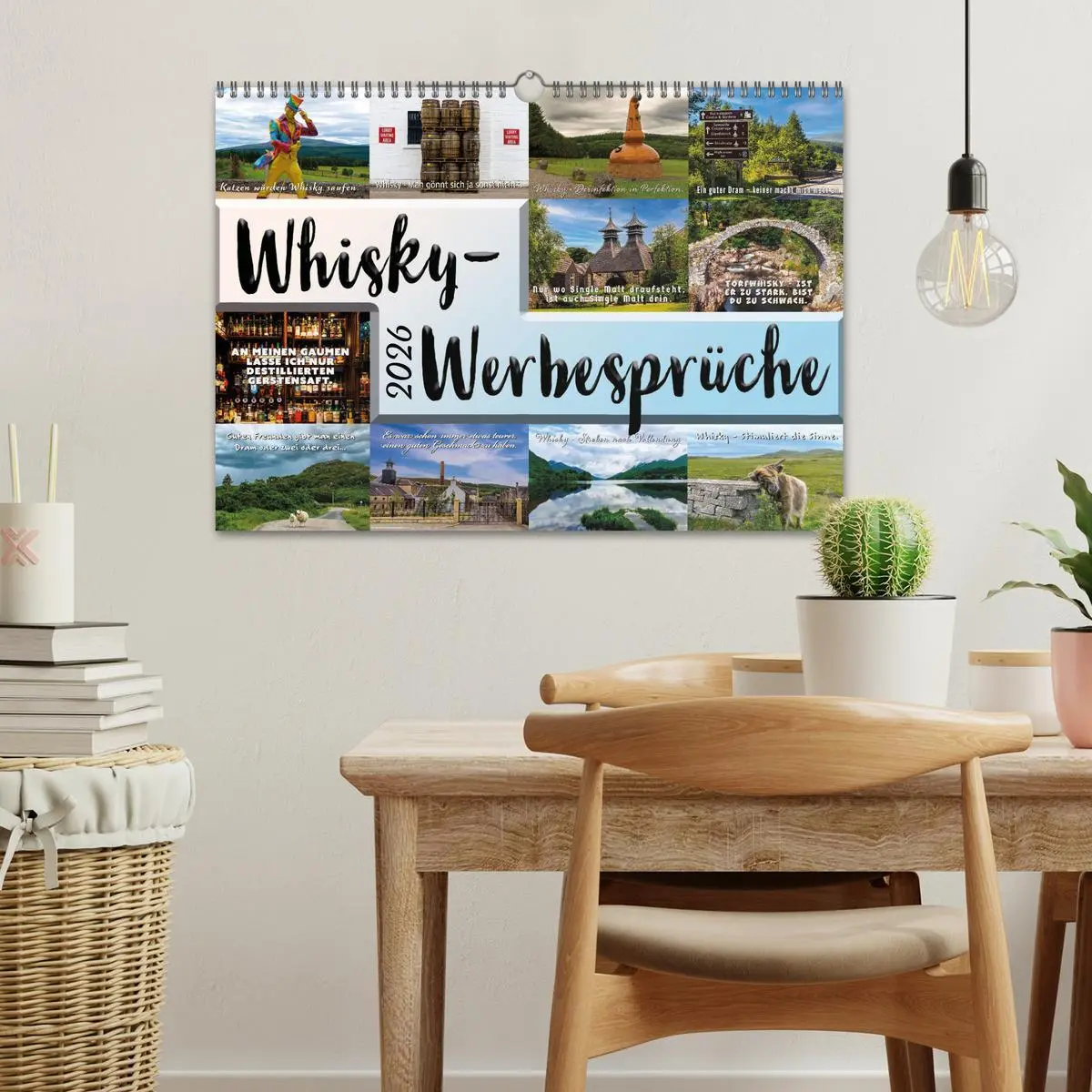Bild: 9783457515648 | Whisky-Werbesprüche (Wandkalender 2026 DIN A3 quer), CALVENDO...