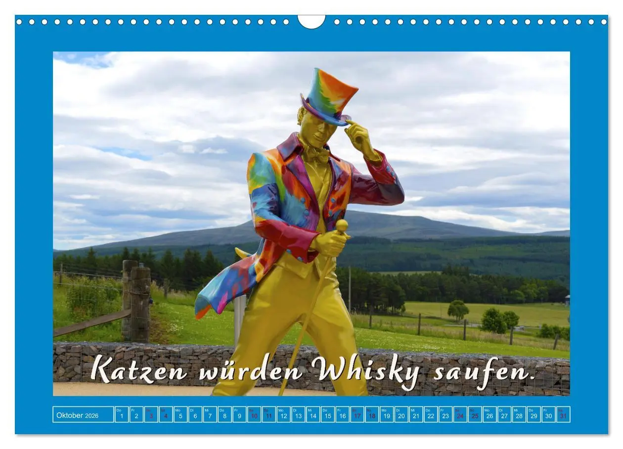 Bild: 9783457515648 | Whisky-Werbesprüche (Wandkalender 2026 DIN A3 quer), CALVENDO...