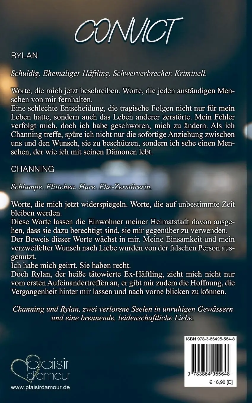Rückseite: 9783864955648 | Convict | Gemeinsam durch unruhige Gewässer | Hayley Faiman | Buch
